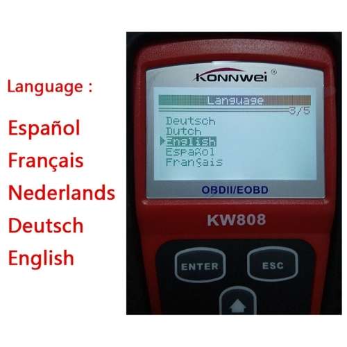 KONNWEI KW808 OBDII SCANNER